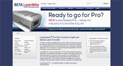 Desktop Screenshot of laserspeedgauge.com